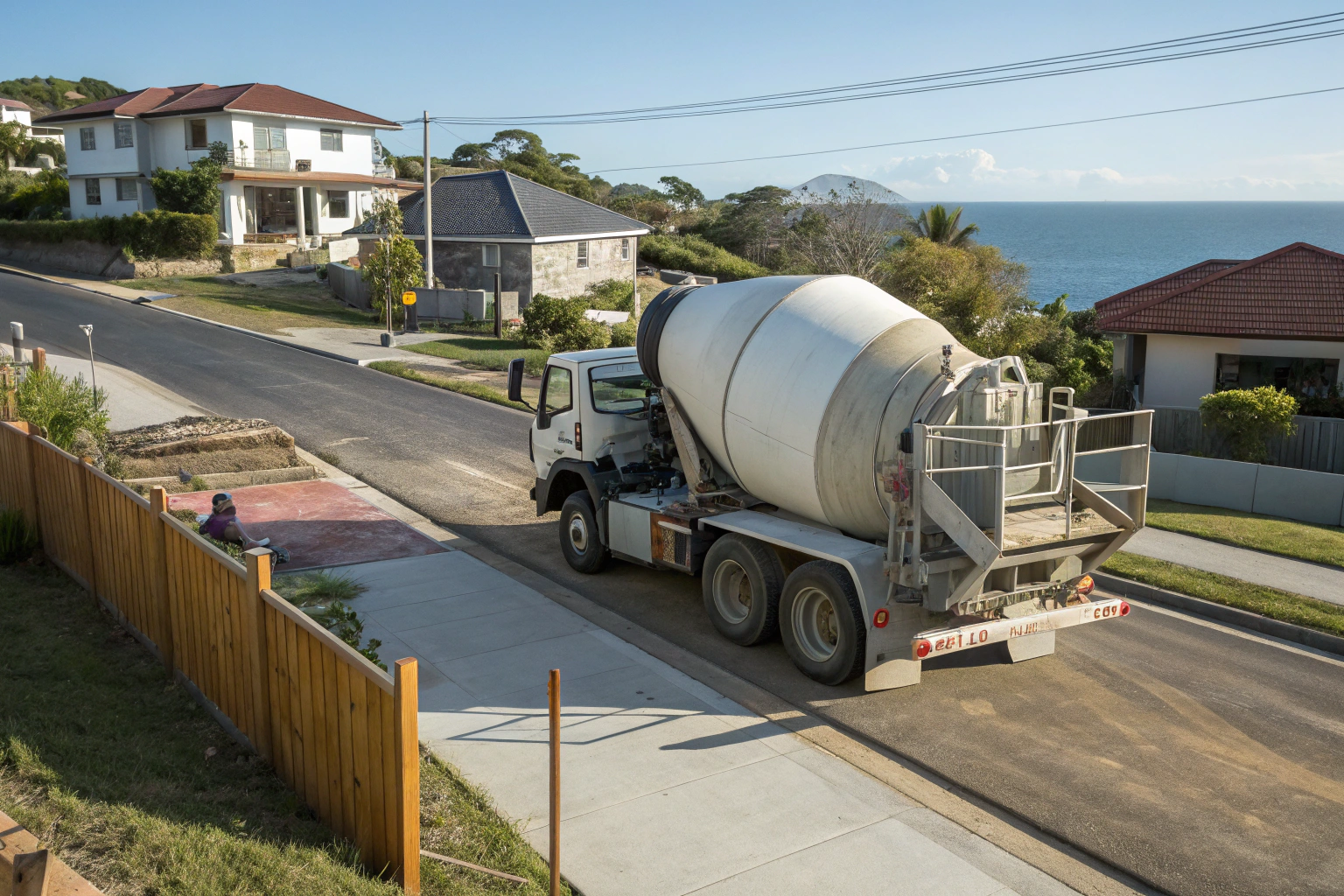 Concrete test cylinders used for compressive strength testing